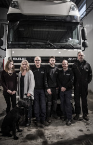 Team hos Hammarlings Lastvagnsservice